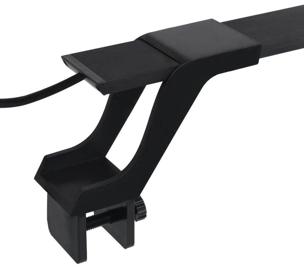 Lâmpada de aquário LED com braçadeira 25-45 cm azul e branco