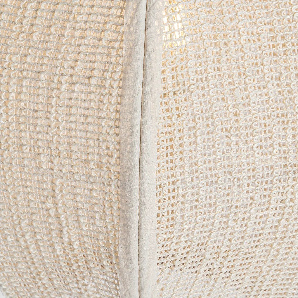 Candeeiro de suspensão oriental natural 35 cm - Rob