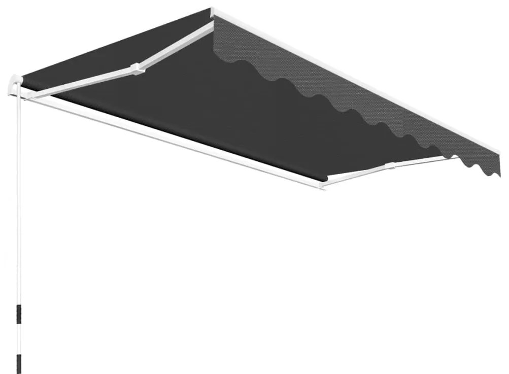 Toldo dobrável manual 300 cm antracite