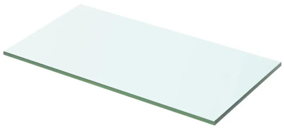 vidaXL Prateleira de vidro 50x20 cm transparente