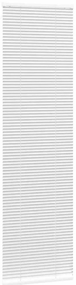 Persiana de Janela com cortinas Outros Manual Branco 80 x 130 cm Alumí