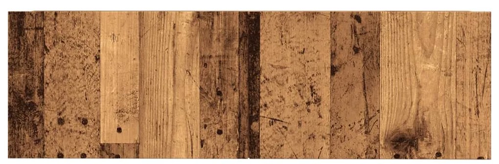 Móveis de parede para TV 2 pcs 100x30x30 cm madeira velha