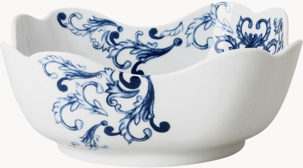 Taça de servir em porcelana True Blue