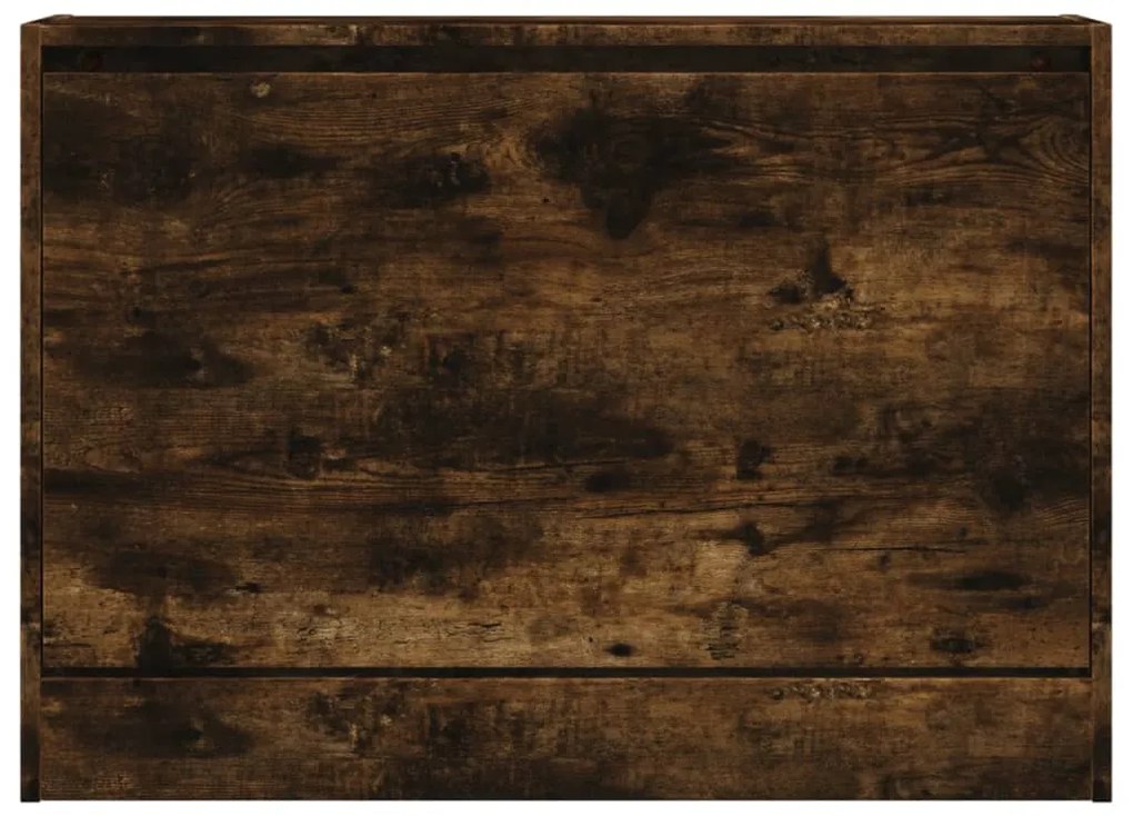 Sapateira 80x21x57 cm derivados de madeira carvalho fumado