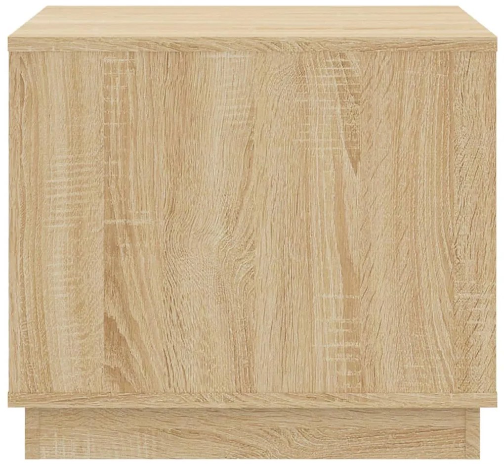 Mesa de centro 51x50x44 cm derivados madeira carvalho sonoma