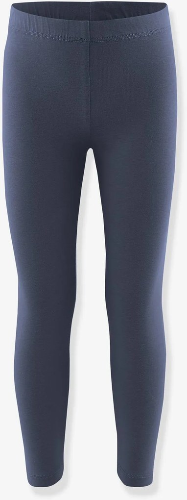 Leggings de cor única de menina Happy Girls marinho