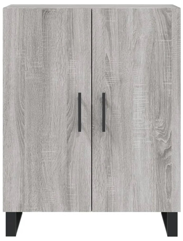 Armário alto 69,5x34x180 cm derivados de madeira sonoma cinza