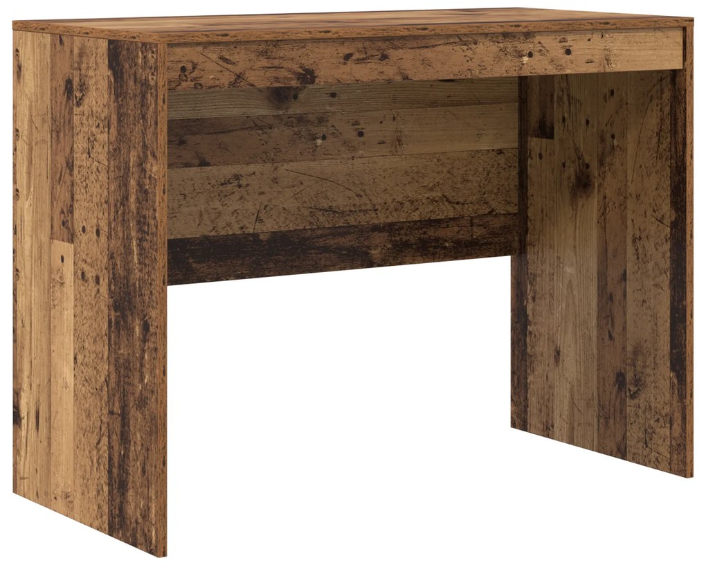 Mesa com Armazenamento Madeira Antiga Madeira Derivada