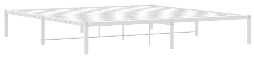 Estrutura de cama metal 200x200 cm branco