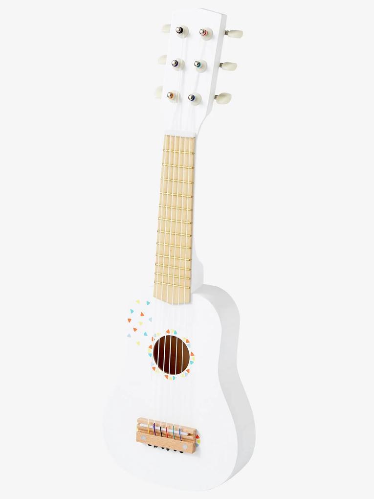 Guitarra em madeira FSC® branco
