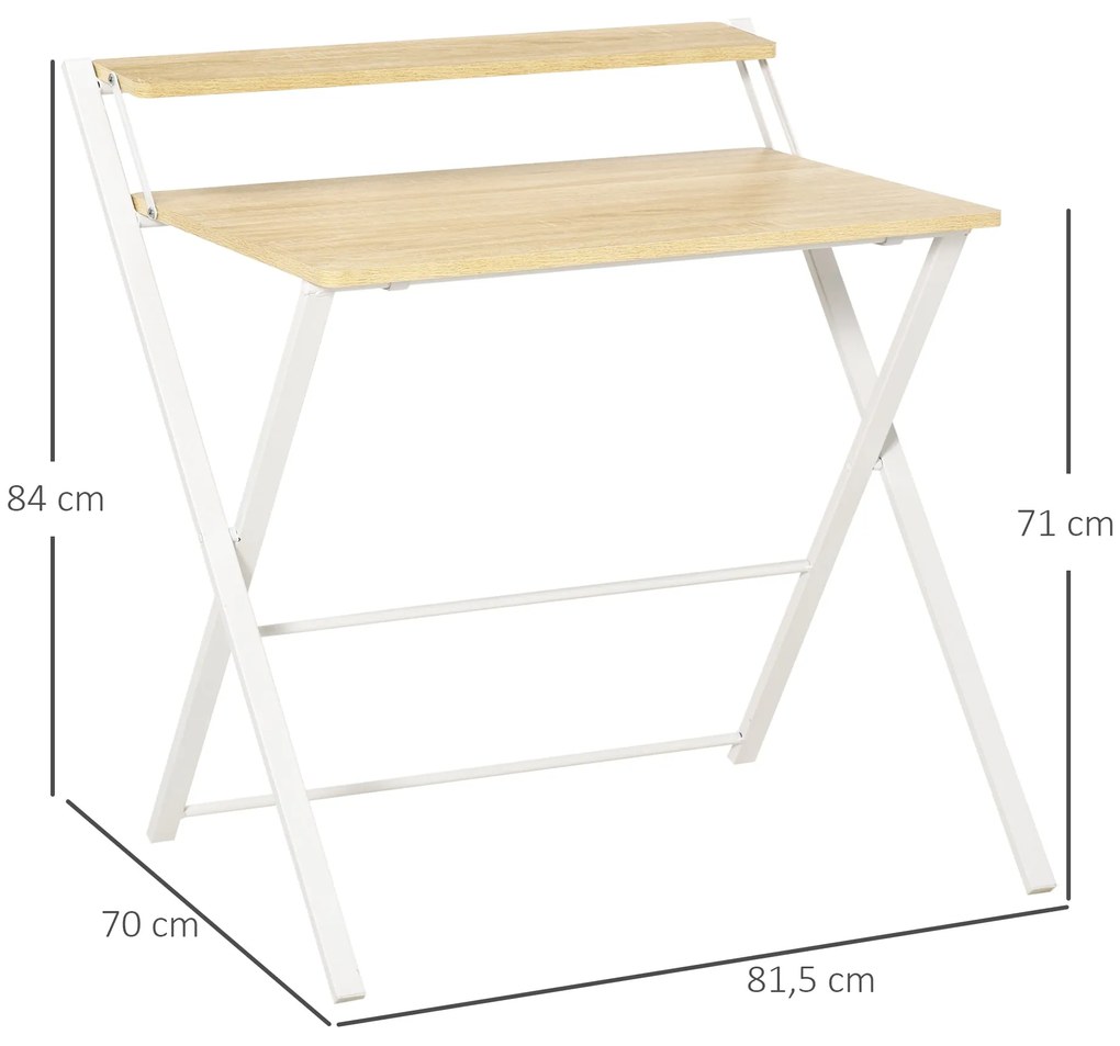 Secretária de Canto – Modelo Oslo – 5x70x84 – Moderna – Branco