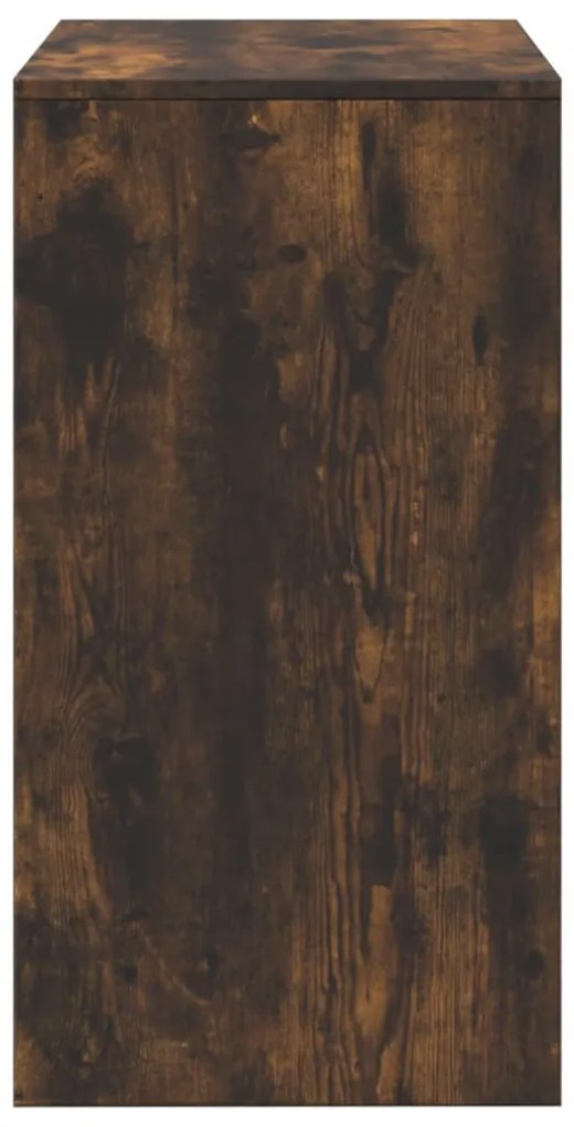 Toucador e banco 60x40x113,5 cm carvalho fumado