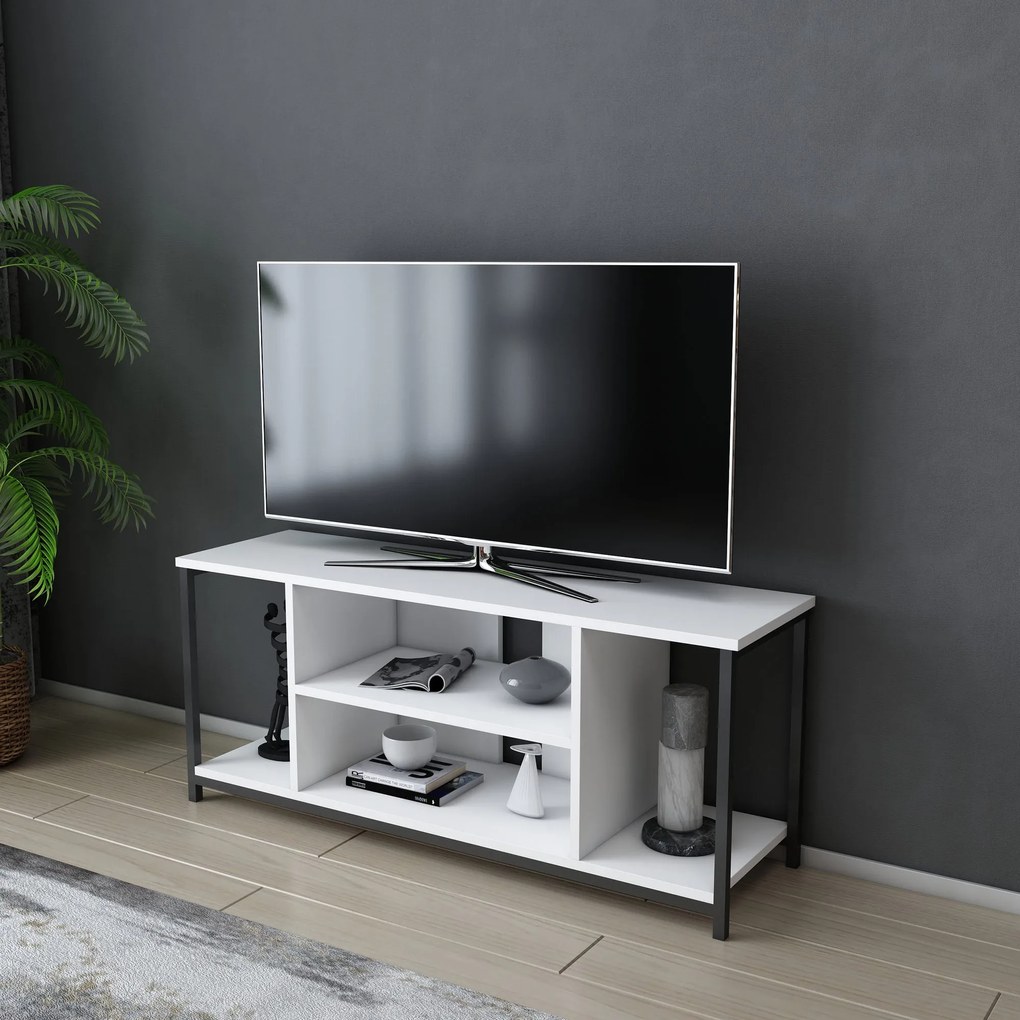Móvel para TV Rinaldo – Preto – 120 cm x 35 cm x 50,8 cm
