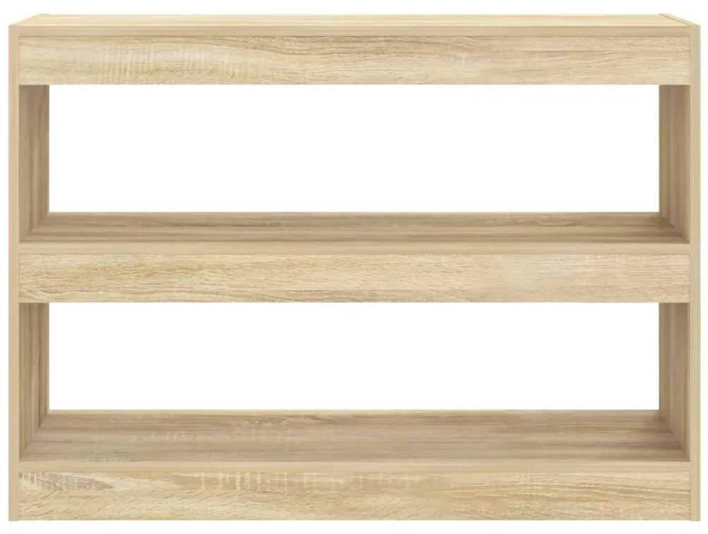 Estante/divisória 100x30x72 cm cor carvalho sonoma