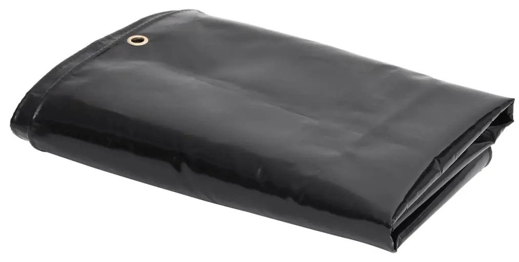 Lona 650 g/m² 3,5x2,5 m preto