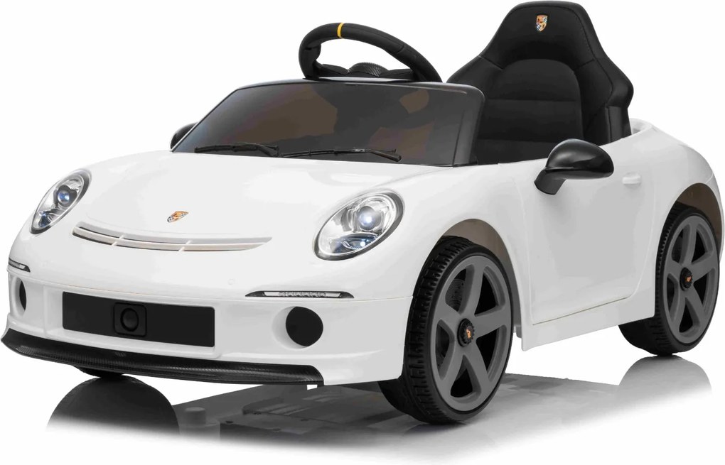 Carro elétrico para crianças RUF GT 12V,com portas rebatíveis, comando remoto, luzes LED dianteiras e traseiras, entrada USB/Aux, bateria de lítio, li