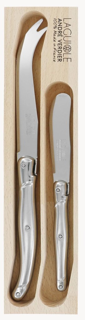 Facas de queijo Debutant Inox, conjunto de 2