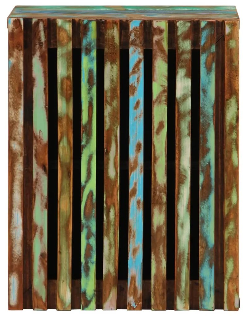 Armário de parede p/ casa de banho 38x34x48 cm acácia maciça
