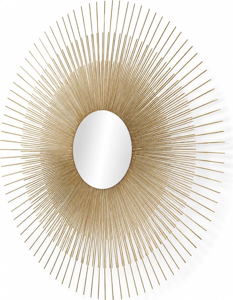 Espelho Sol Andrea House Metal Dourado Ø76 cm
