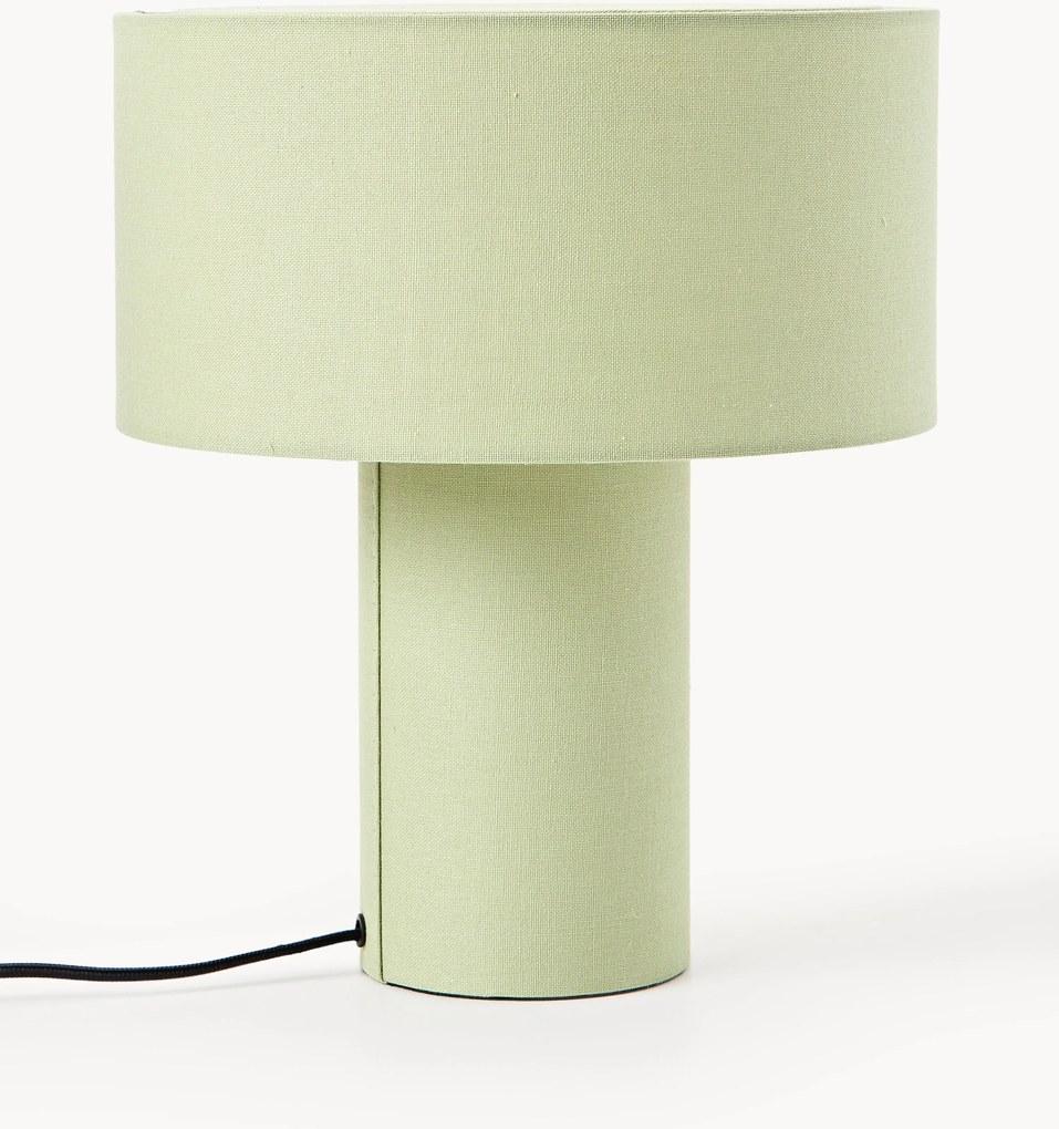 Candeeiro de mesa em linho Ron