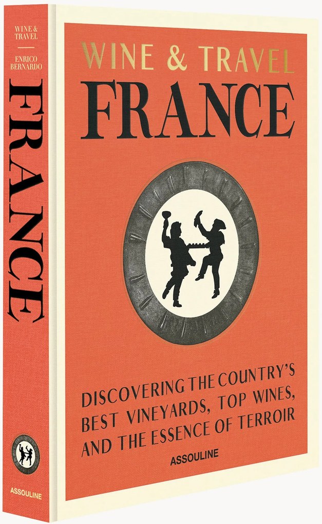 Livro de mesa de centro de centro Wine & Travel: France