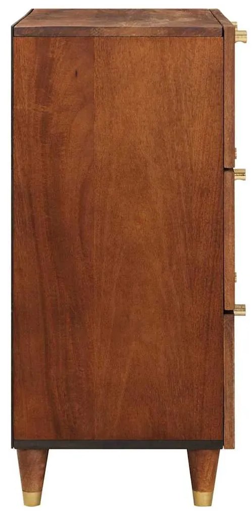 Conjunto de Aparador 2 pcs Castanho 60 x 33.5 x 75 cm