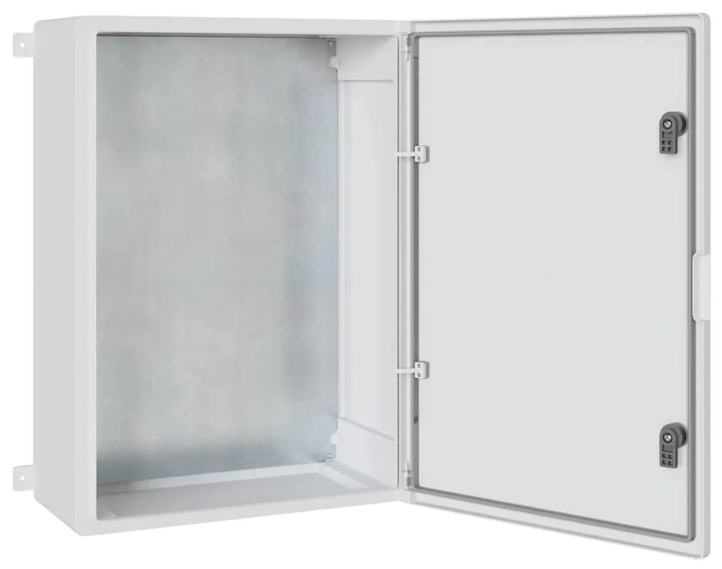 Armário de Controle IP65 Impermeável Cinza 50x24,5x70 cm Plástico ABS
