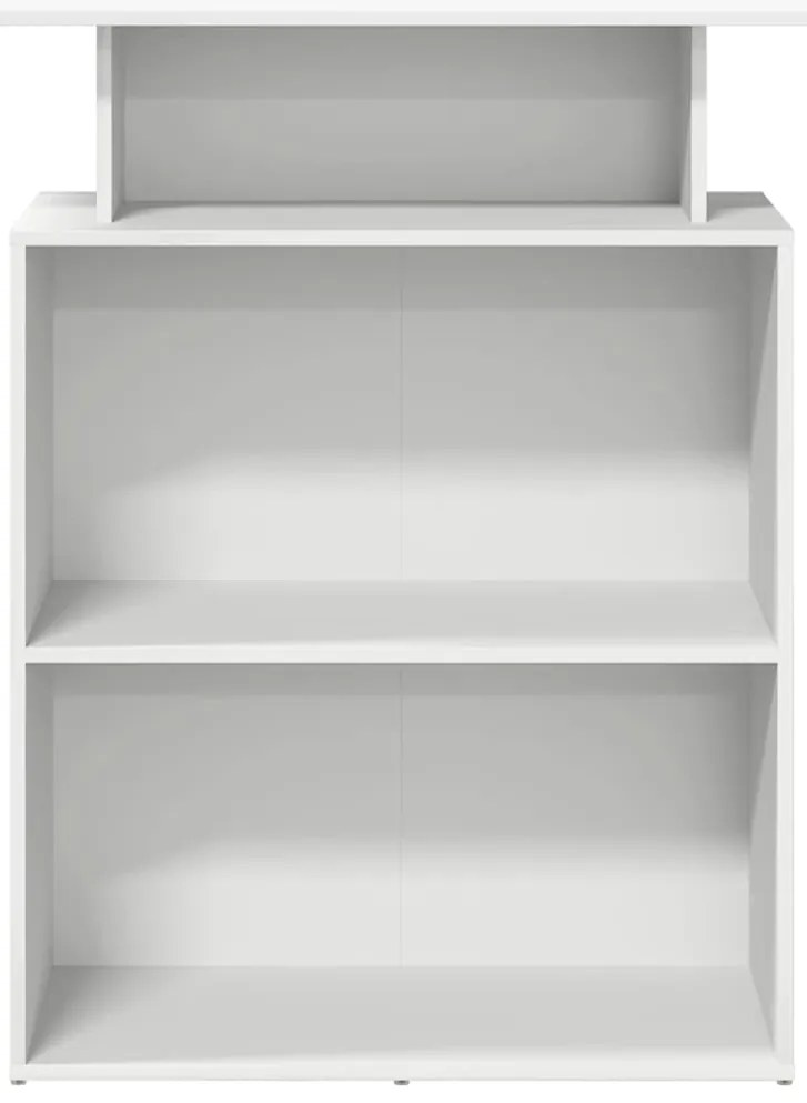 Balcão de recepção 100x40x104 cm derivados de madeira branco