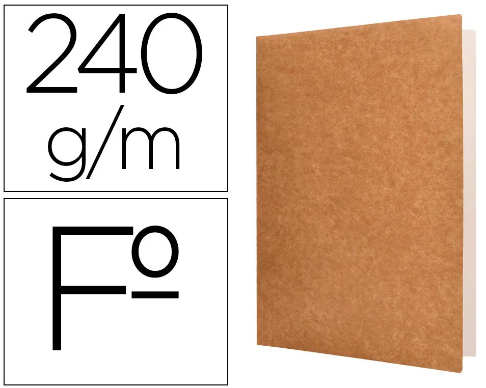 Classificador Kraft, Tam A4 315 X 235 mm com Branco Intenso