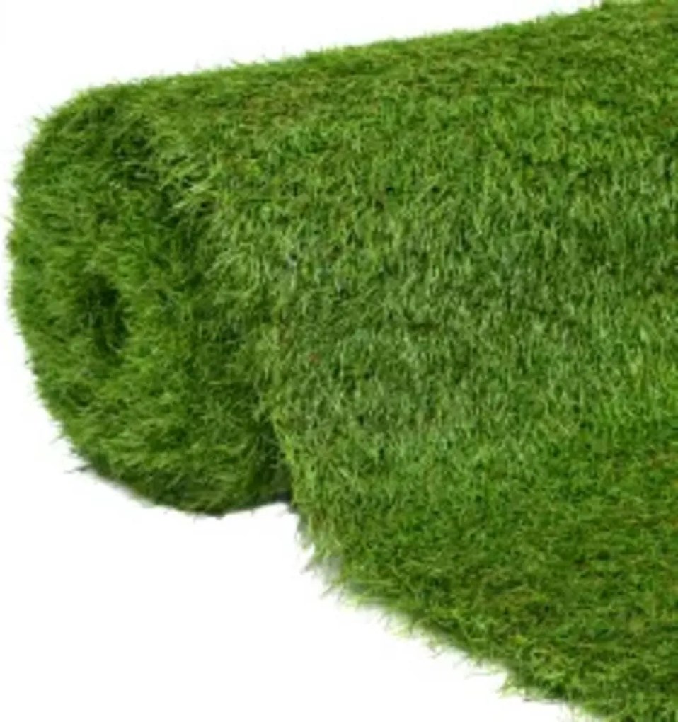 vidaXL Relva artificial 1x15 m/40 mm verde
