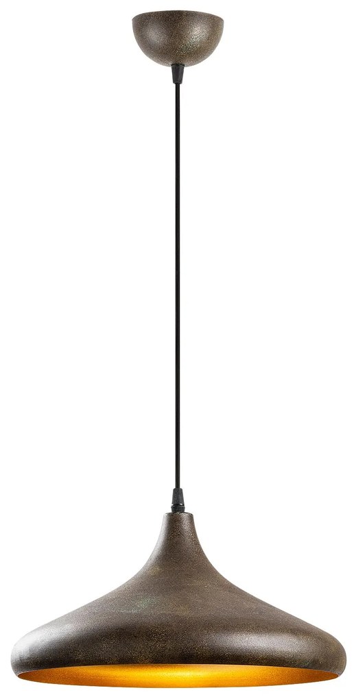 Candeeiro de Teto Barek – Patina – 35 x 35 x 114 cm