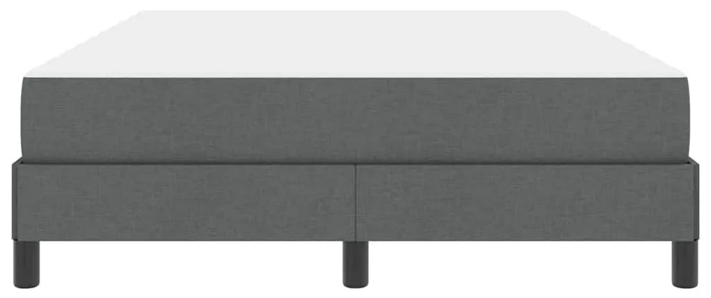 Cama Box Outros Cinzento escuro 140 x 200 cm tecido