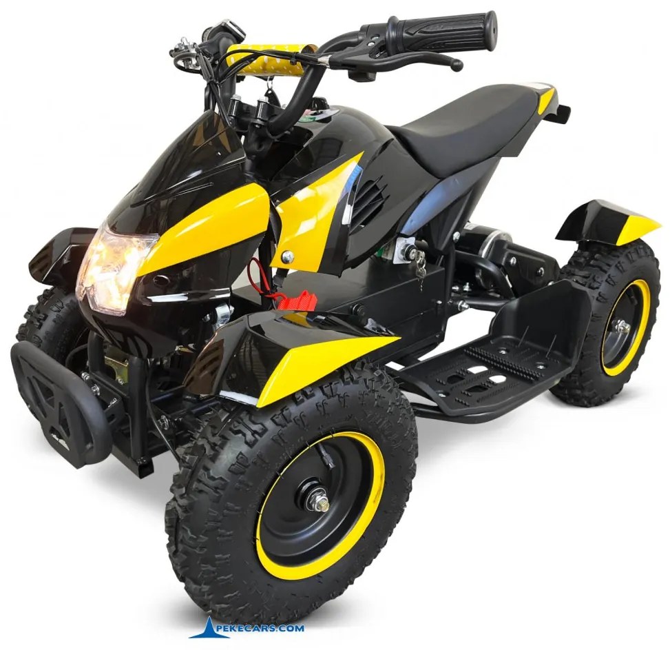 Moto 4 para crianças Cobra 36V 800W Amarelo