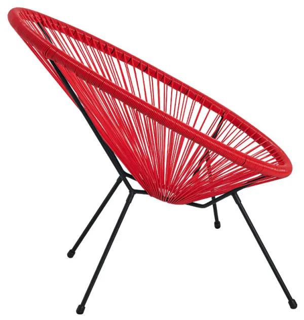 Packs 6 Cadeiras Karibic - Vermelho