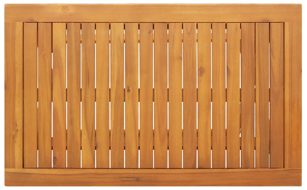 Conjunto de Bistro de Jardim de 4 Peças vidaXL de Madeira Maciça de Ac