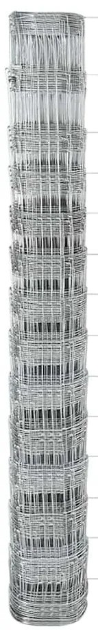Cerca de Campo 1,4 x 50 m Aço Galvanizado