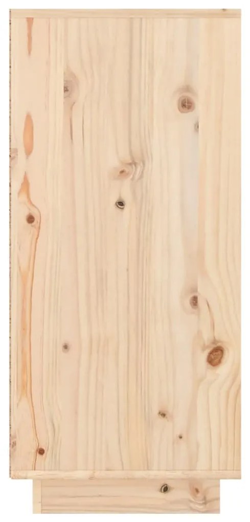 Aparador 110x34x75 cm madeira de pinho maciça