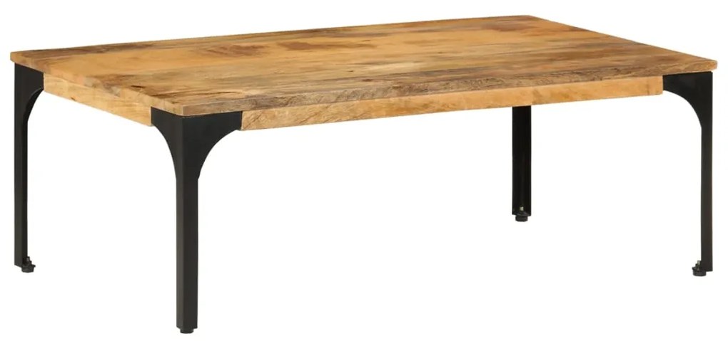 vidaXL Mesa de centro 100x55x35 cm madeira de mangueira maciça
