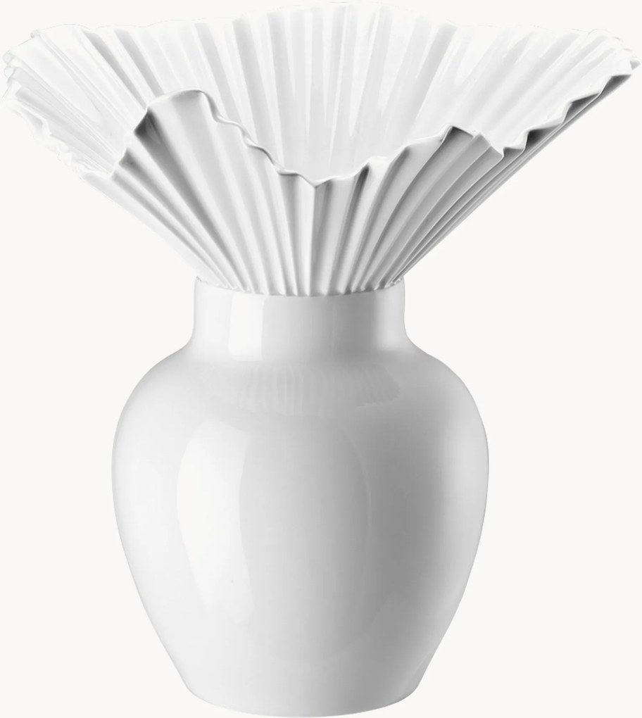 Jarra em porcelana Falda, Alt 27 cm