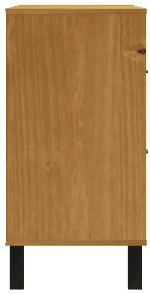 Armário de gavetas FLAM 110x40x80 cm madeira de pinho maciça