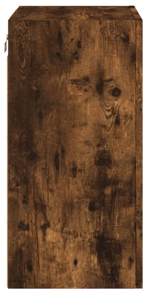 Móvel parede TV 40,5x30x60 cm derivados madeira carvalho fumado