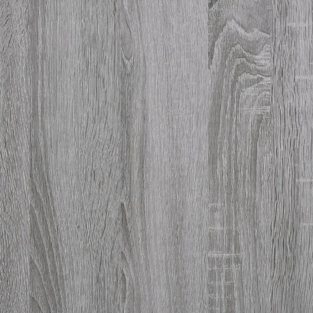 Mesa de centro 102x50x40cm derivados madeira/ferro cinza sonoma