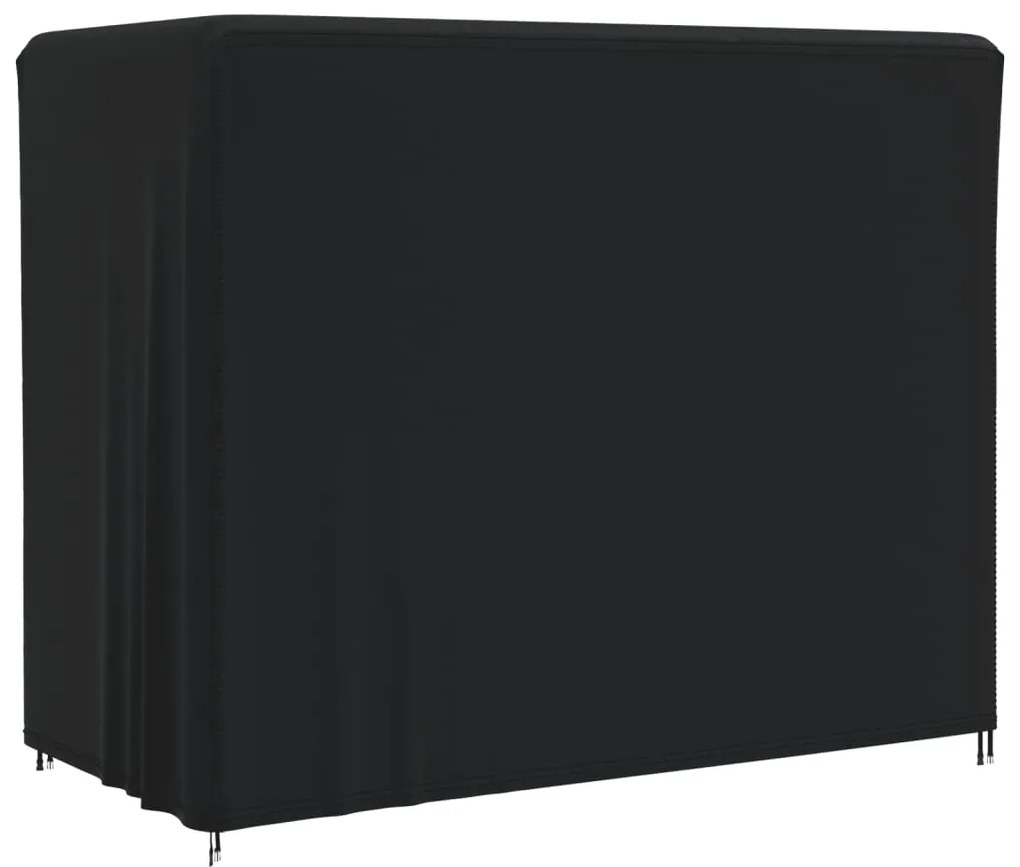 vidaXL Capa para baloiço de jardim 220x135x170 cm 420D oxford preto