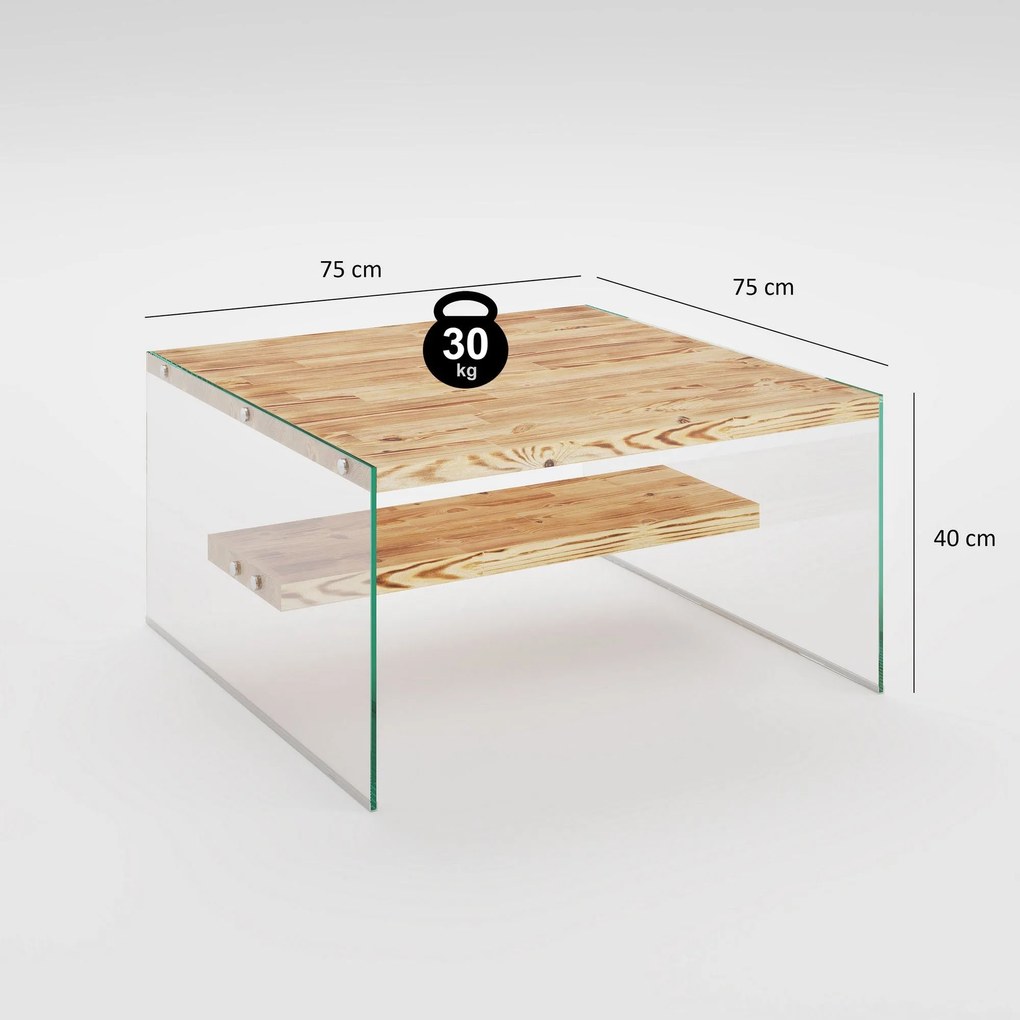 Conjunto de Mobiliário de Sala de Estar Niagara – Carvalho – TV Stand
