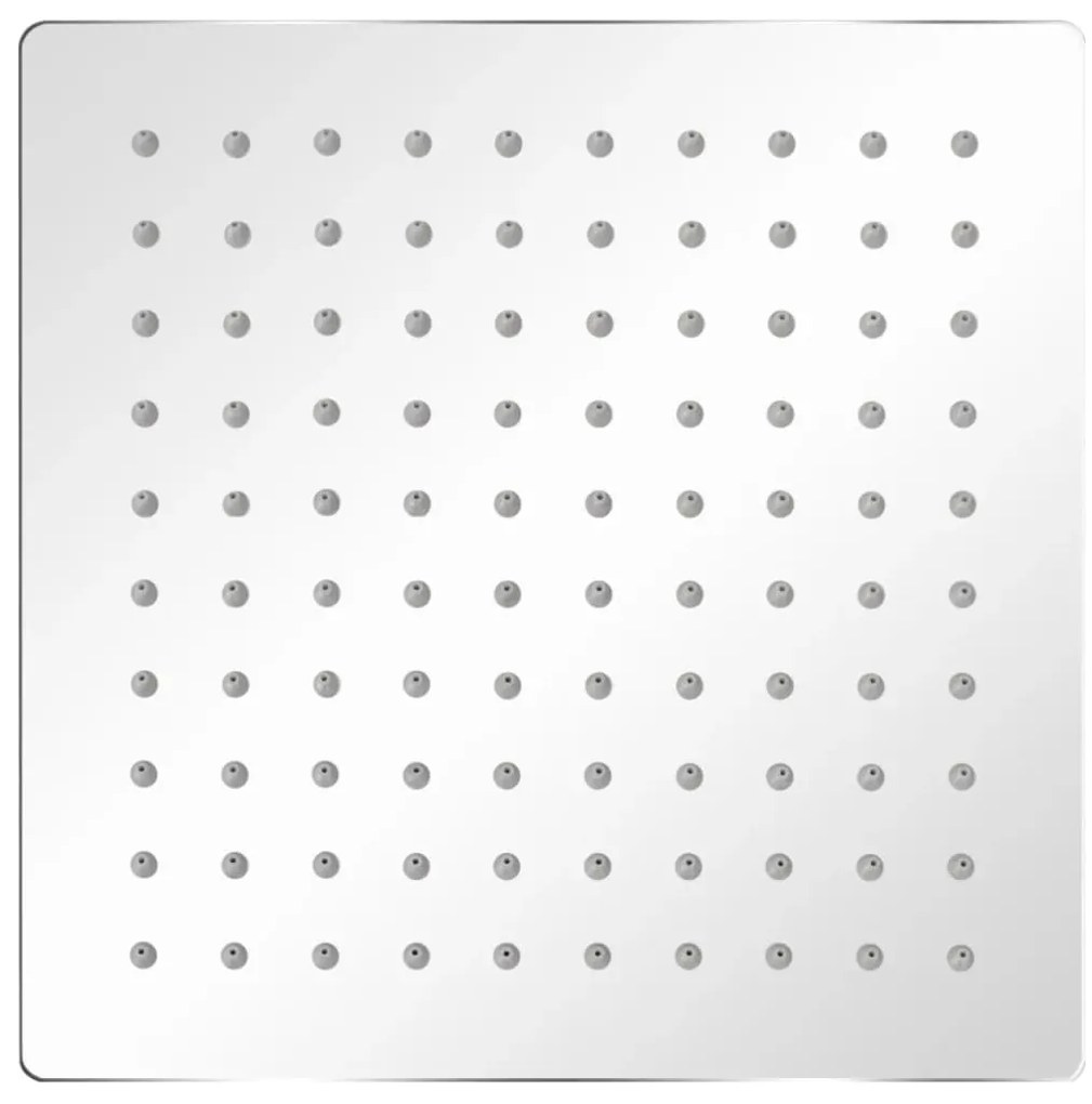 Cabeça de chuveiro 2 pcs aço inoxidável 20x20 cm