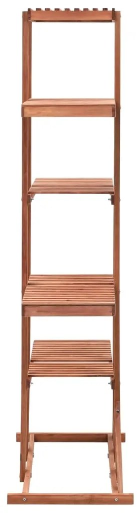 Suporte para plantas madeira de cedro 86x36x139 cm