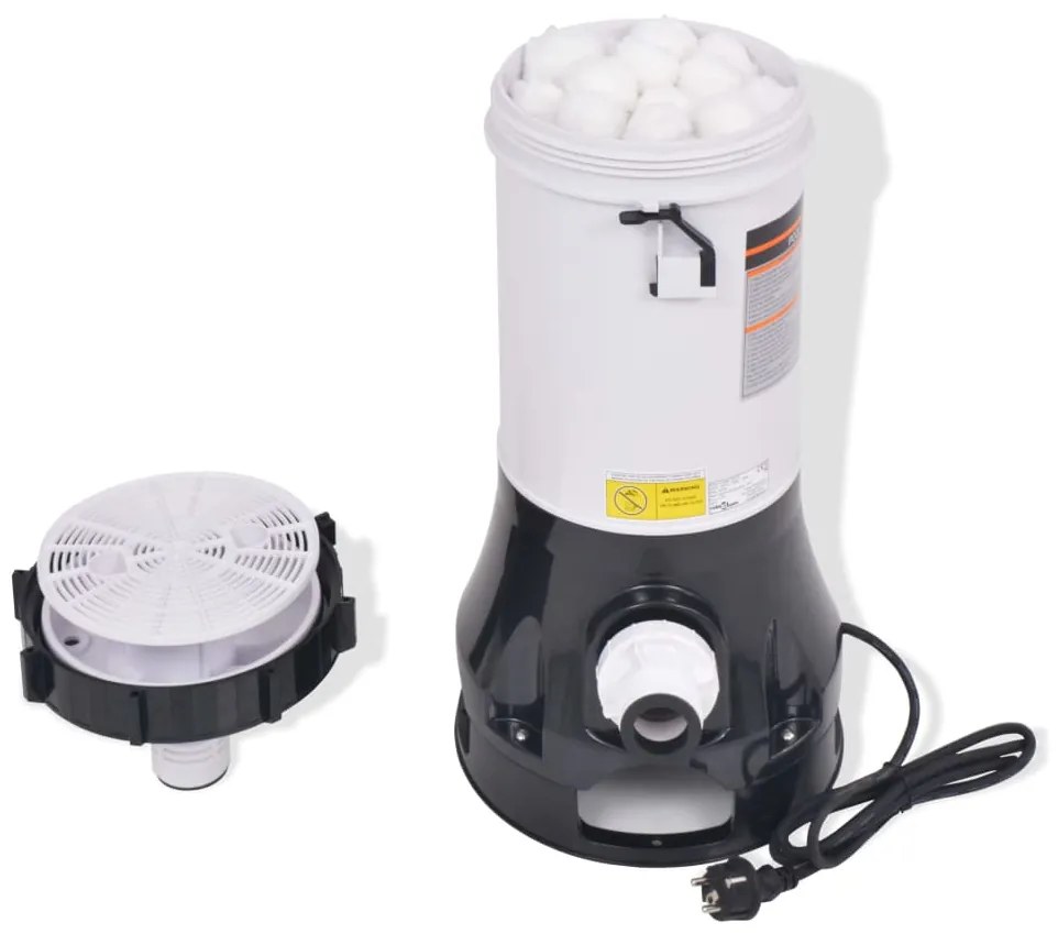 Bomba filtragem piscina p/ piscinas 185 W 4,4m³/h