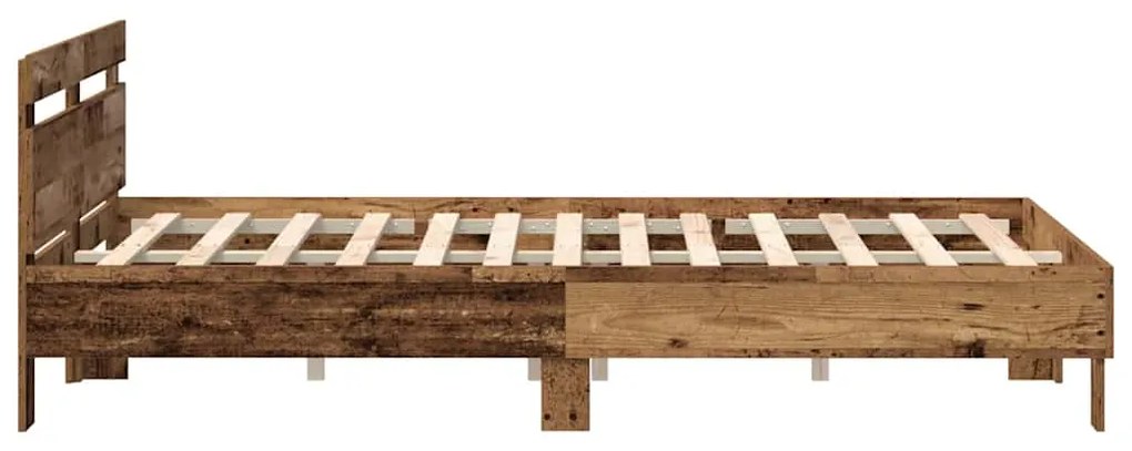 Estrado de Cama de Madeira Madeira Recuperada 150 x 200 cm