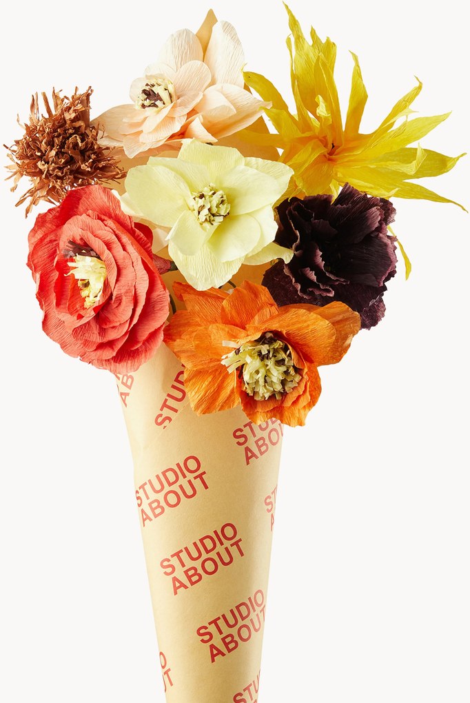 Ramo de flores artificiais artesanal Good Luck