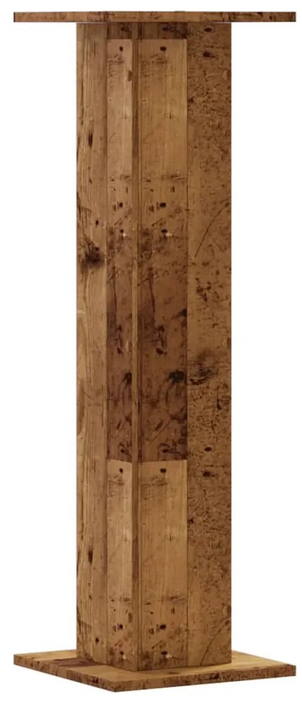Suportes p/ plantas 2 pcs 30x30x95 cm derivados de madeira